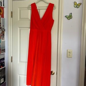 adelyn rae orange jumpsuit